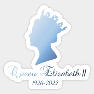 Queen Elizabeth Sticker